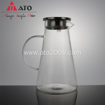 Glass cold water bottle household juice Water Pot